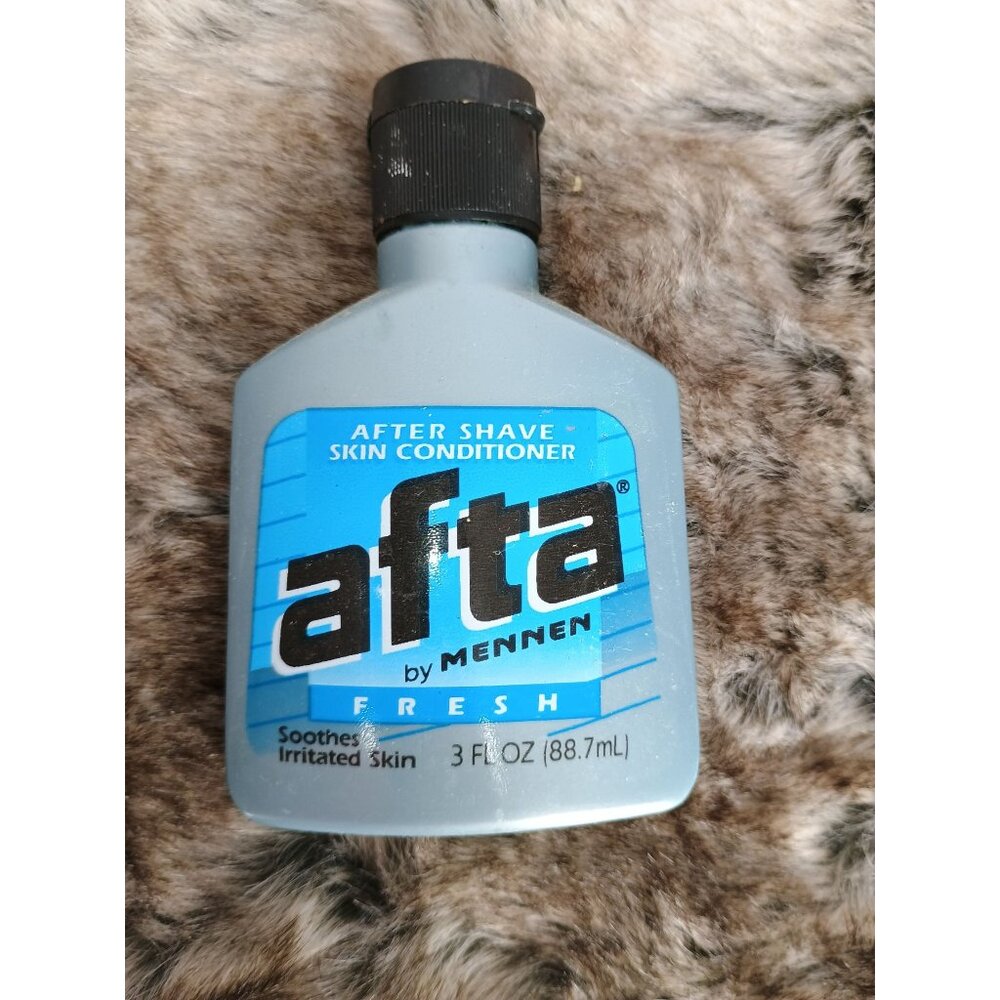 Afta By Mennen After Shave Skin Conditioner Fresh Scent 3 Fl Oz Soothes Irritate